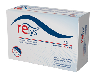 RELYS MONODOSE SOLUZIONE OFTALMICA 30 MINICONTENITORI DA 0,5 ML SENZA CONSERVANTI - Angeli Pharm