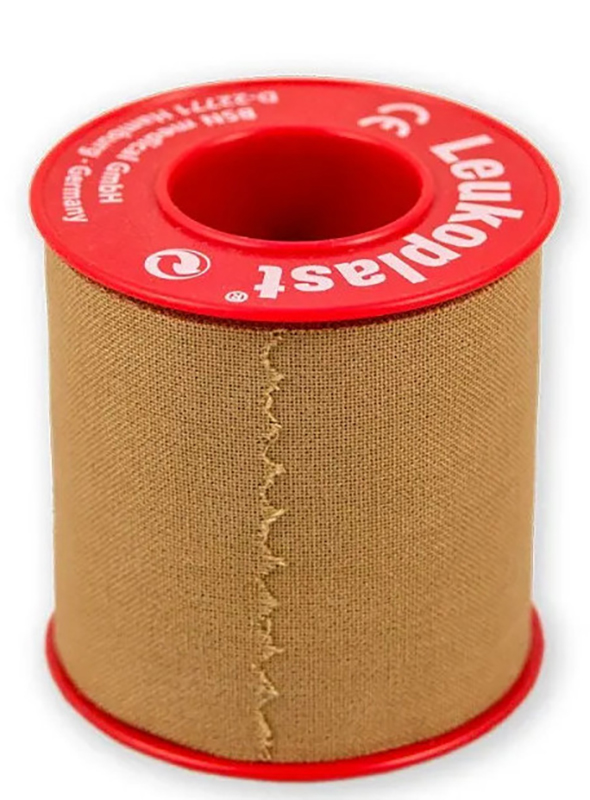 CEROTTO CHIRURGICO PER FISSAGGIO MEDICAZIONI IN ROCCHETTO LEUKOPLAST SUPPORTO VISCOSA COLOR PELLE MASSA ADESIVA CAUCCIU' OSSIDO DI ZINCO 10X500CM - Angeli Pharm