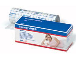 FASCIA AUTOADESIVA IPOALLERGENICA FISSAGGIO CATETERI FIXOMULL STRETCH SUPPORTO IN POLIESTERE NON TESSUTO BIANCO MASSA IN POLICARBONATO SENZA RESINE E GOMME NATURALI 15X1000CM - Angeli Pharm