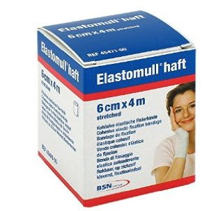 BENDA ELASTICA AUTOADESIVA ELASTOMULL HAFT COMPRESSIONE FORTE 6X400 CM - Angeli Pharm