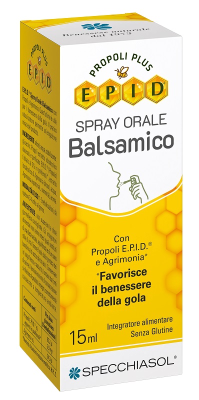 EPID SPRAY ORALE ERBE BALSAMICHE 15 ML - Angeli Pharm