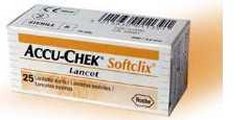LANCETTE PUNGIDITO ACCU-CHEK SOFTCLIX 25 PEZZI - Angeli Pharm