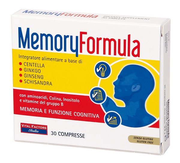 MEMORY FORMULA 30 COMPRESSE - Angeli Pharm