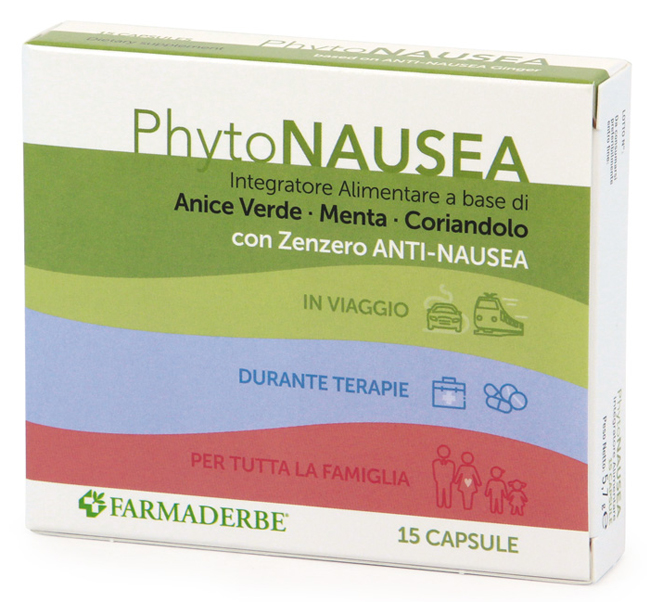 PHYTO NAUSEA 15 CAPSULE - Angeli Pharm