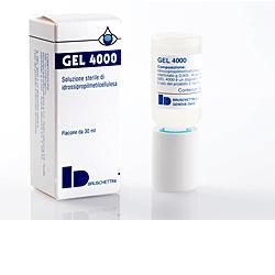 SOLUZIONE ACQUOSA STERILE GEL 4000 2% IDROSSIPROPILMETILCELLULOSA IN FLACONE 30 ML - Angeli Pharm