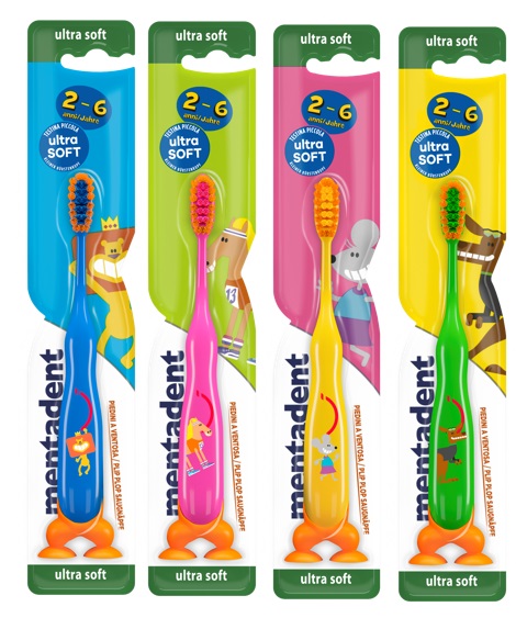 MENTADENT SPAZZOLINO KIDS 2-7 ANNI - Angeli Pharm