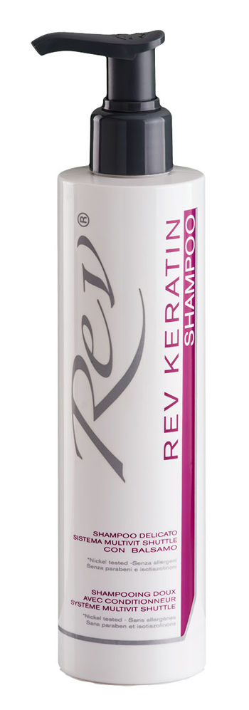 REV KERATIN SHAMPOO FLACONE 250 ML - Angeli Pharm