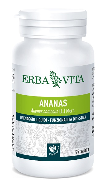 ANANAS 125 TAVOLETTE 400 MG - Angeli Pharm