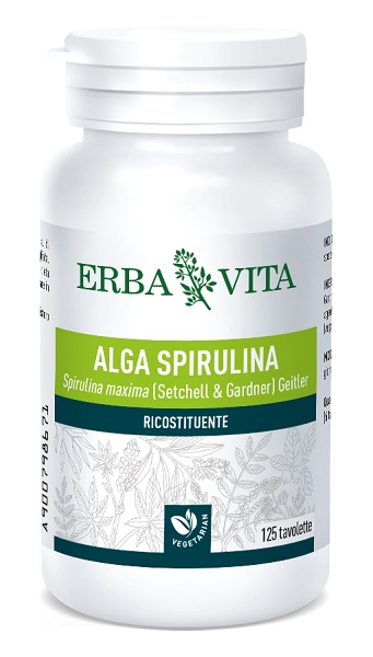 ALGA SPIRULINA 125 TAVOLETTE 400 MG - Angeli Pharm