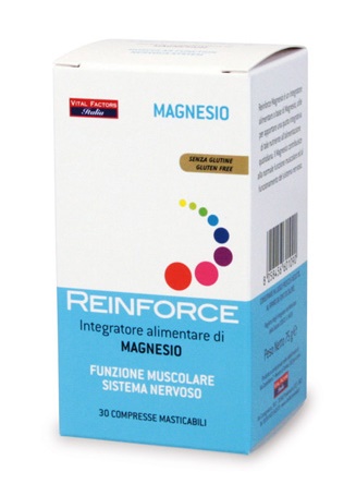 REINFORCE MAGNESIO 30 COMPRESSE MASTICABILI - Angeli Pharm