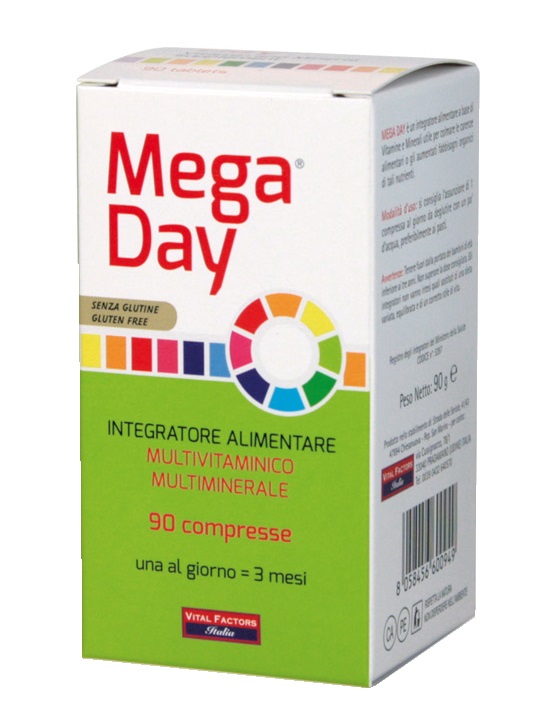 MEGA DAY 90 COMPRESSE - Angeli Pharm