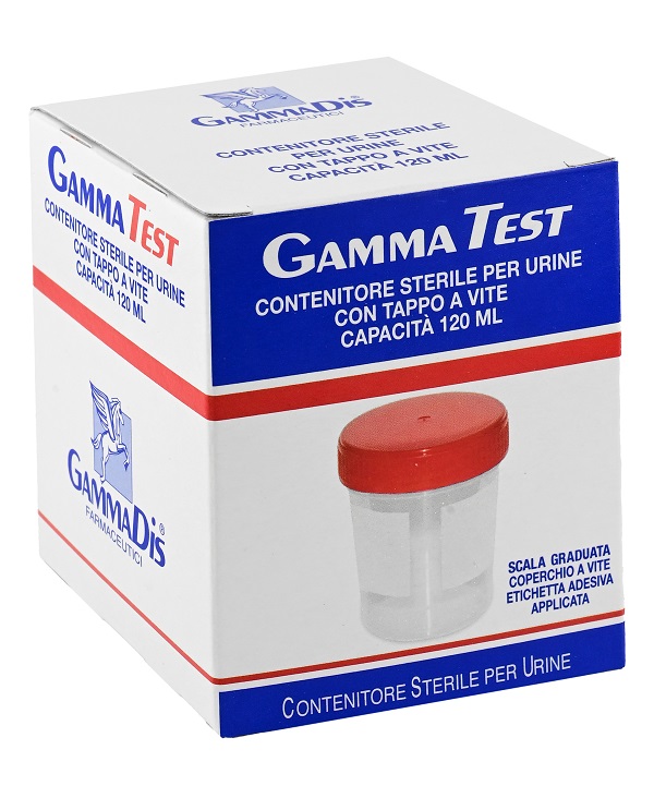 CONTENITORE STERILE PER LA RACCOLTA URINA 120 ML GAMMADIS - Angeli Pharm