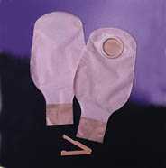 SACCA A FONDO APERTO OPACA CON PELLICOLA DI RIVESTIMENTO DISPOSITIVO DUE PEZZI CON SISTEMA DI AGGANCIO ATRAUMATICO SENZA VELCRO CONSECURA 35MM 10 PEZZI - Angeli Pharm