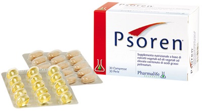 PSOREN 30 COMPRESSE+ 30 PERLE 46,5 G - Angeli Pharm