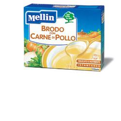 MELLIN BRODO CARNE POLLO 10 BUSTINE X 5 G - Angeli Pharm