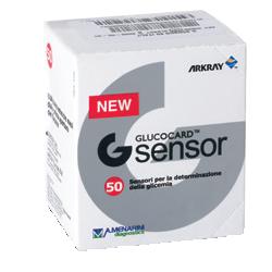 STRISCE MISURAZIONE GLICEMIA GLUCOCARD G SENSOR 50 PEZZI - Angeli Pharm