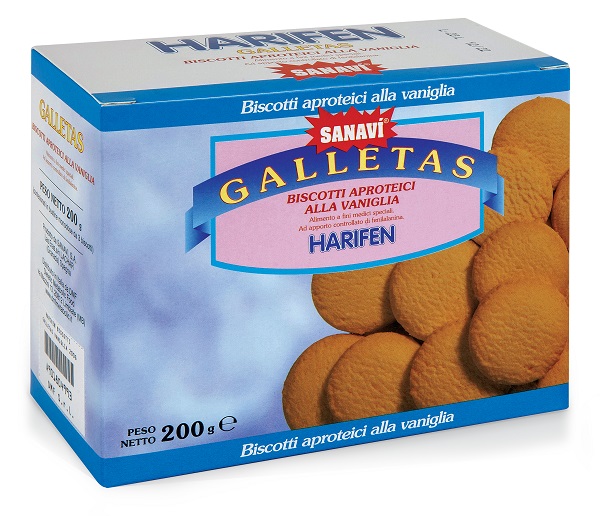 HARIFEN GALLETAS BISCOTTO SECCO 200 G - Angeli Pharm