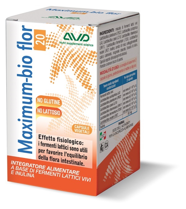 MAXIMUM BIO FLOR 20 40 CAPSULE - Angeli Pharm