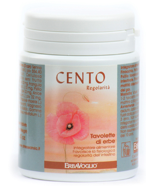 CENTO LASSATIVO ERBE 100 TAVOLETTE - Angeli Pharm