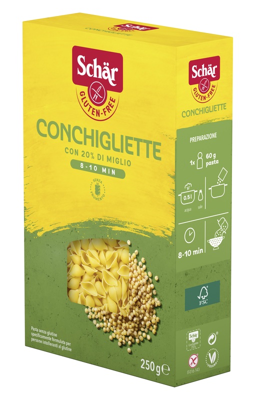 SCHAR CONCHIGLIETTE 250 G - Angeli Pharm