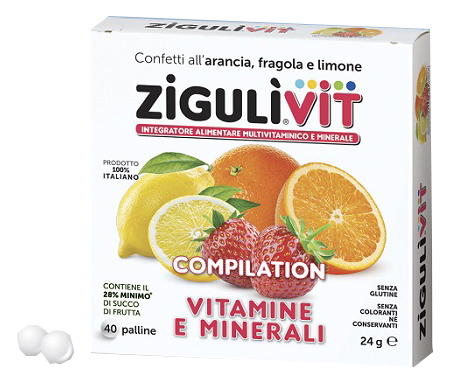 ZIGULI VIT COMPILATION 40 CONFETTI - Angeli Pharm