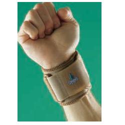 POLSIERA REGOLABILE IN NEOPRENE. AIUTA A LENIRE IL DOLORE DEL POLSO ATTRAVERSO LA PRESSIONE DELLA FASCIA. CHIUSURA CON IL GANCIO E CON LO STRAPPO COMPLETAMENTE REGOLABILE - Angeli Pharm