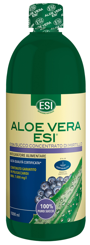 ESI ALOE VERA SUCCO MIRTILLO 1000 ML - Angeli Pharm