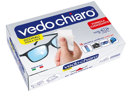 VEDOCHIARO OCCHIALI 16 SALVIETTE UMIDIFICATE - Angeli Pharm