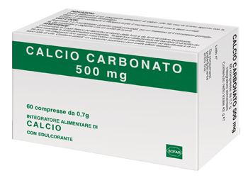 CALCIO CARBONATO 60 COMPRESSE - Angeli Pharm