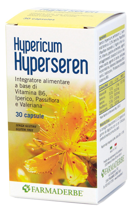 HYPERICUM HYPERSEREN 30 CAPSULE - Angeli Pharm