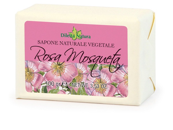 DILETTA N SAPONE ROSA MOSQUETA 100 G - Angeli Pharm