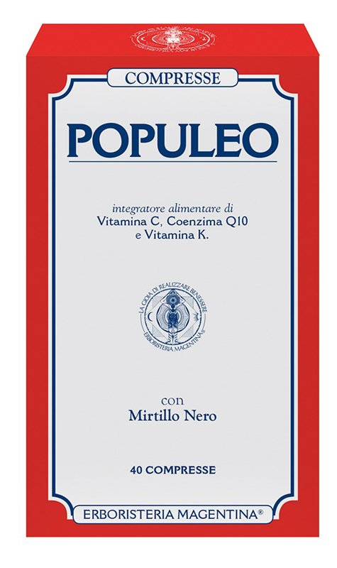 POPULEO COMPRESSE 40 COMPRESSE - Angeli Pharm
