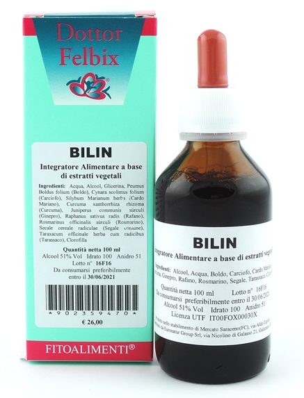 BILIN GOCCE 100 ML - Angeli Pharm