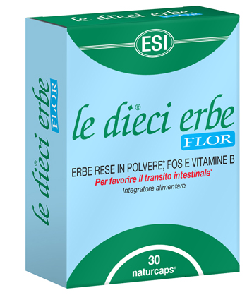ESI LE DIECI ERBE FLOR 30 CAPSULE - Angeli Pharm