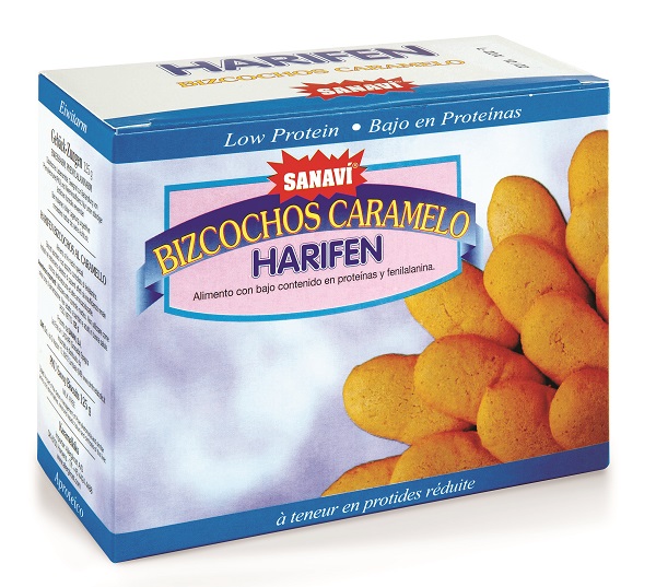 HARIFEN BISCOTTI CARAMELLO 125 G - Angeli Pharm