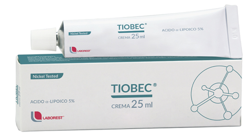 TIOBEC CREMA ACIDO LIPOICO 5% 25 ML - Angeli Pharm