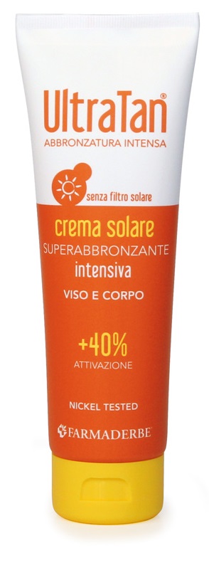 ULTRA TAN CREMA SOLARE SUPERABBRONZANTE INTENSIVA VISO & CORPO +40% ATTIVAZIONE 125 ML - Angeli Pharm