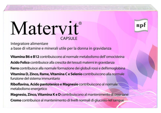 MATERVIT 30 CAPSULE - Angeli Pharm