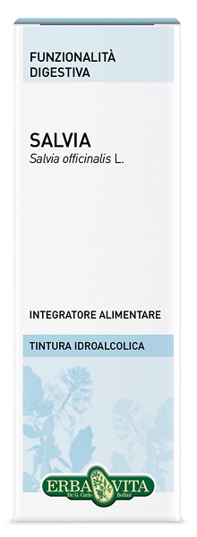 SALVIA FOGLIE TINTURA IDROALCOLICA 50 ML EBV - Angeli Pharm