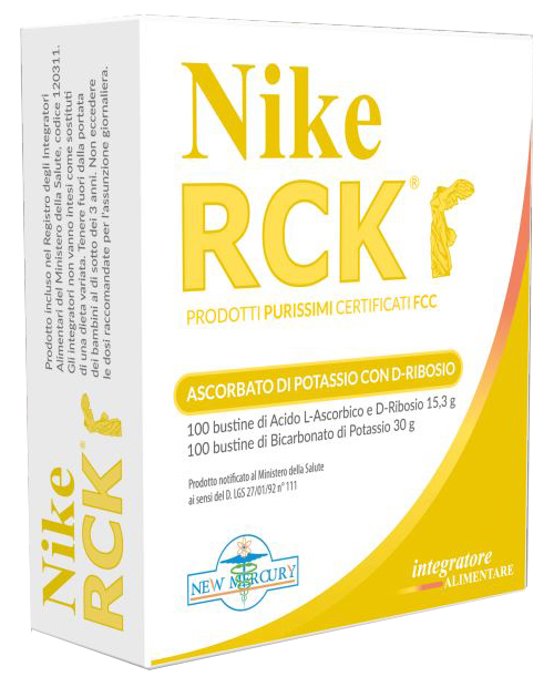 NIKE RCK ASCORBATO POTASSIO + RIBOSIO 200 BUSTINE 45,30 G - Angeli Pharm