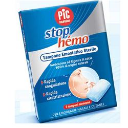 TAMPONE EMOSTATICO STERILE STOP HEMO 5BUSTE - Angeli Pharm