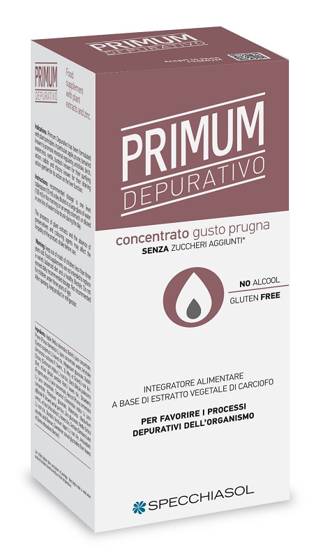 PRIMUM DEPURATIVO PRUGNA 250 ML - Angeli Pharm