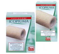 ICOPIUMA BENDA GARZA ELASTICA AUTOFISSANTE CM6X4MT 1 PEZZO - Angeli Pharm