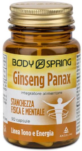 BODY SPRING GINSENG 50 CAPSULE - Angeli Pharm