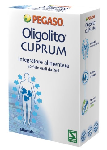 OLIGOLITO CUPRUM 20 FIALE 2 ML - Angeli Pharm