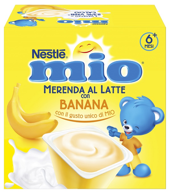 MIO MERENDA BANANA 4 X 100 G - Angeli Pharm