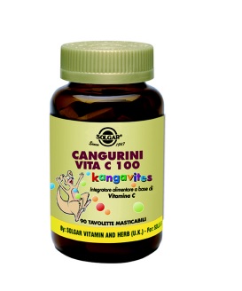 CANGURINI VITAMINA C 100 COMPRESSE MASTICABILI - Angeli Pharm