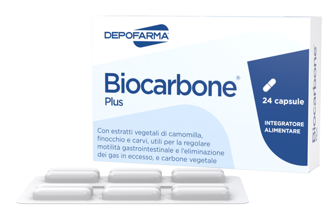 BIOCARBONE PLUS 24 CAPSULE - Angeli Pharm
