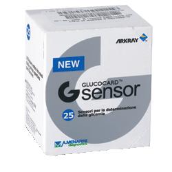 STRISCE MISURAZIONE GLICEMIA GLUCOCARD G SENSOR 25 PEZZI - Angeli Pharm