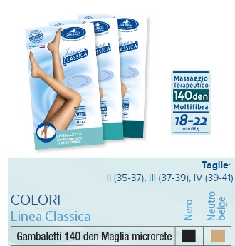 SAUBER GAMBALETTO 140 MAGLIA MICRORETE NEUTRO BEIGE 4 LINEA CLASSICA - Angeli Pharm